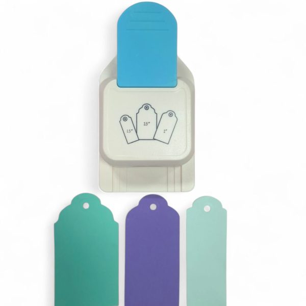 Perforadora Etiquetas Redondeadas 3 en 1