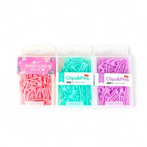 Clips para Papel Colores Pastel