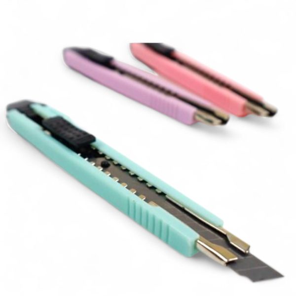 Bisturí Delgado Colores Pastel