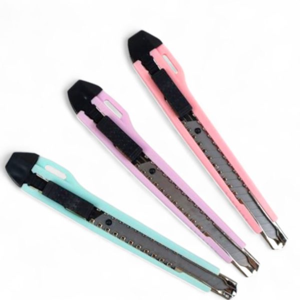 Bisturí Delgado Colores Pastel