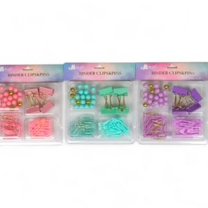 Set Clips & Pins Pequeño