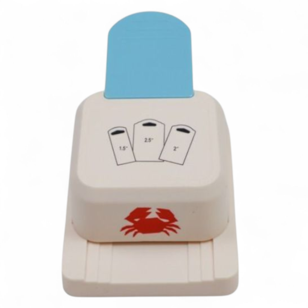 Perforadora Etiquetas Exhibición 3 en 1