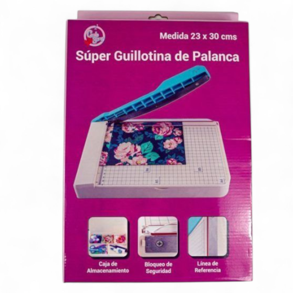 Súper Guillotina de Palanca 23x30cms