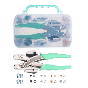 Cropadile Perforadora de Ojales con Estuche + 160 Ojales