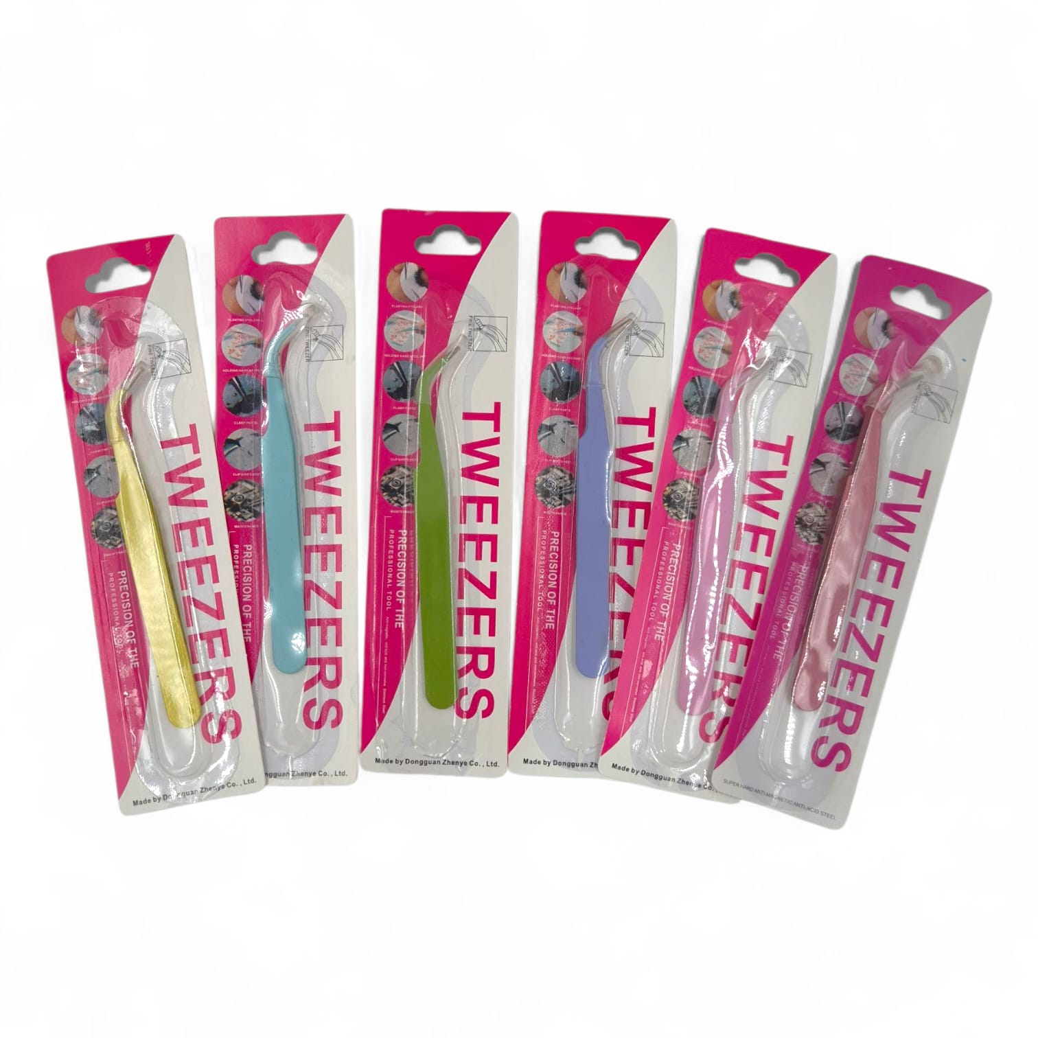 Pinzas Metálicas para Deshierbe (Colores Pastel)