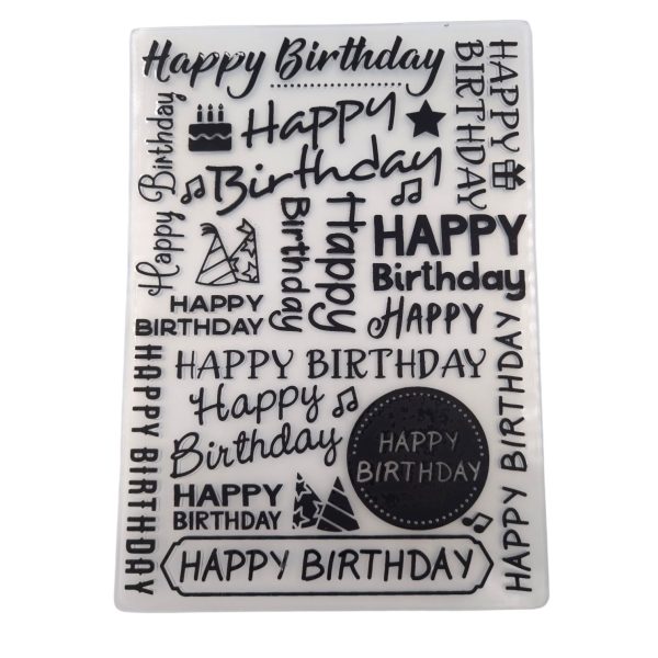 Plantilla de Texturizado Cumpleaños Mosaico
