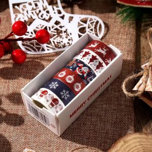 ¡Cintas Washi Navideñas!