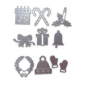 Troquel Navideño x10 Diseños