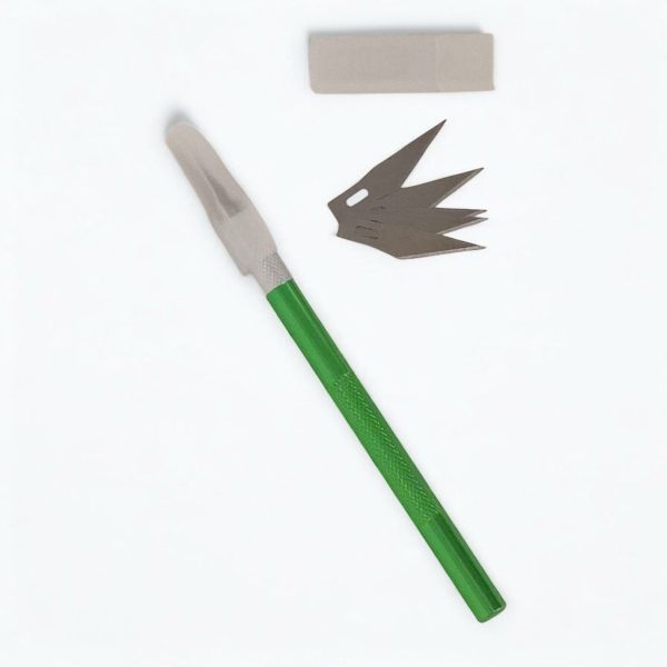 Bisturí Punta de Lanza + 5 Repuestos