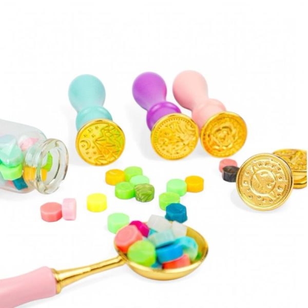 Set de Sellos de Lacre Color Pastel