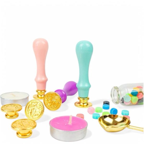 Set de Sellos de Lacre Color Pastel