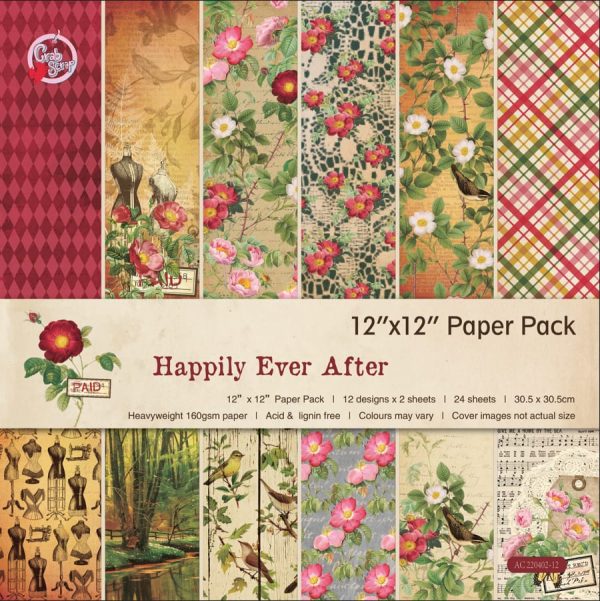 Set de Papeles x24 "Happily Ever After"