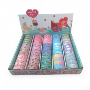Caja Cintas Washi Surtido x60 Unds