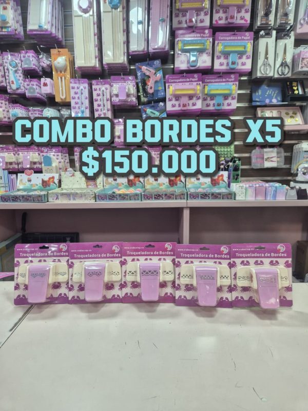 Combo Troqueladoras Bordes