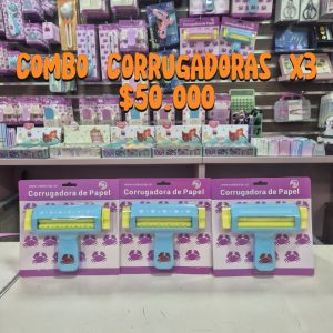 Combo Corrugadoras x3