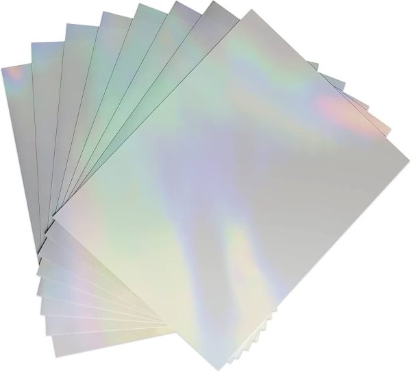 Papel Holográfico Adhesivo Imprimible Inkjet