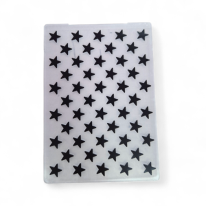 Plantilla de Texturizado Estrellas 105x148mm